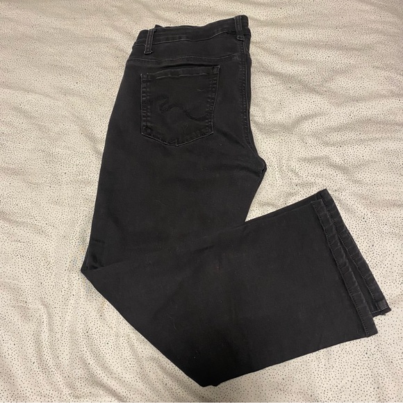 Straight Leg Black Denim Jeans - Picture 5 of 8